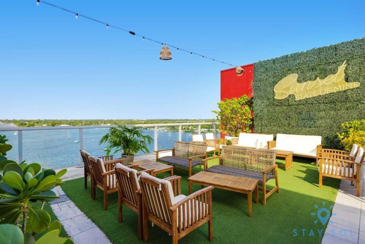 5 Beach Resort w ROOFTOP POOL APT w OCEAN VIEW Balcony UP TO 6 Hollywood Zewnętrze zdjęcie