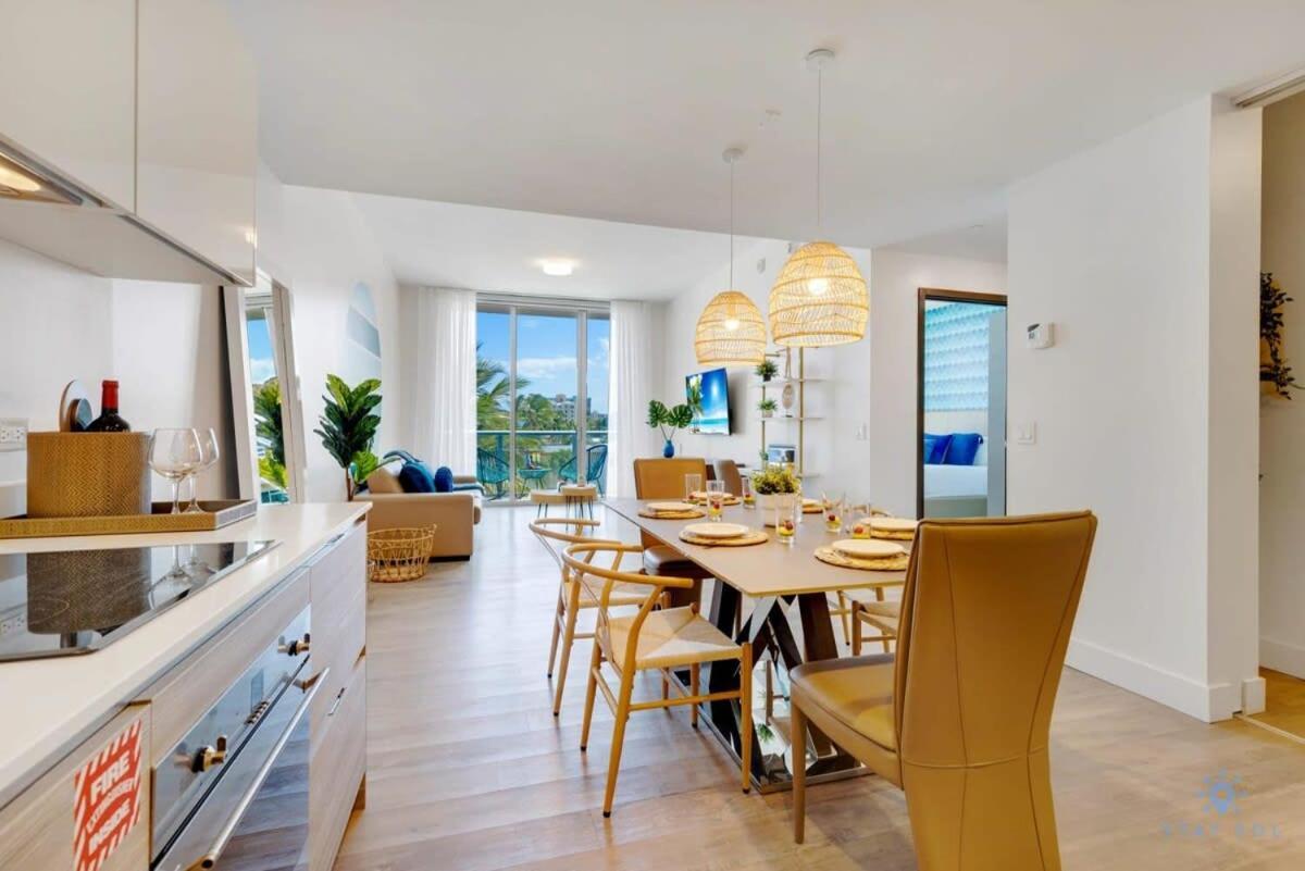 5 Beach Resort w ROOFTOP POOL APT w OCEAN VIEW Balcony UP TO 6 Hollywood Zewnętrze zdjęcie