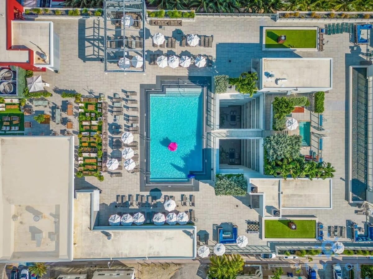 5 Beach Resort w ROOFTOP POOL APT w OCEAN VIEW Balcony UP TO 6 Hollywood Zewnętrze zdjęcie